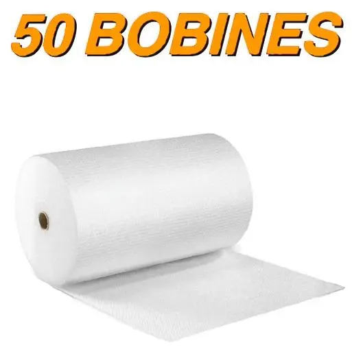 [PB10010040100B] Papier bulle 100m x 100cm x 40mic - 50BOBINES