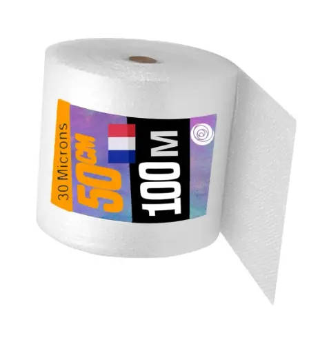 [PB5010030] Papier bulle 50cm x 100m x 30mic