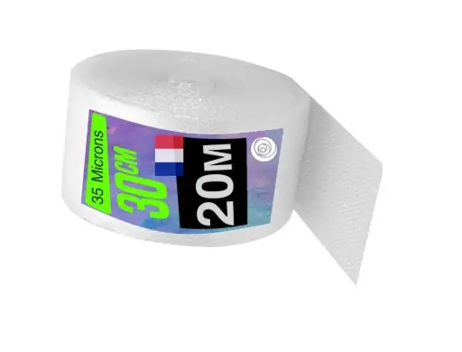 [PB302035] Papier bulle 30cm x 20m x 35mic